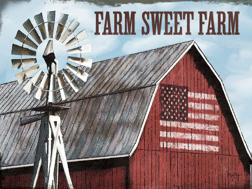 Farm Sweet Farm Poster Print by Mollie B. Mollie B. - Item # VARPDXMOL1978
