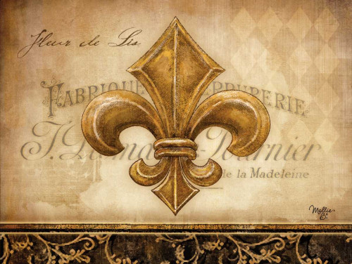 Fleur-de-lis Poster Print by Mollie B. Mollie B. - Item # VARPDXMOL230