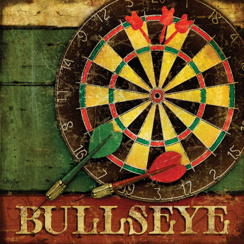 Bullseye Poster Print by Mollie B. Mollie B.