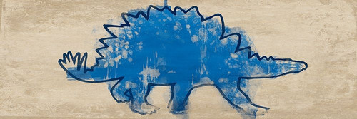 Paint Splashed Dino 2 Poster Print by Marcus Prime
