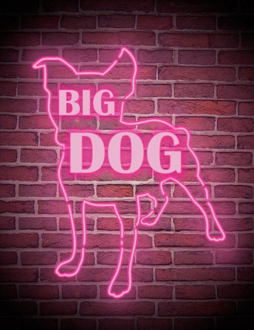 Neon Big Dog Poster Print by Marcus Prime - Item # VARPDXMPRC224A