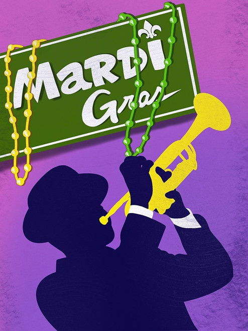 Mardi Gras 3 Poster Print by Marcus Prime - Item # VARPDXMPRC505C