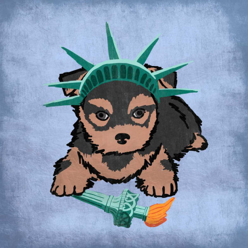 New Yorkie Poster Print by Marcus Prime - Item # VARPDXMPSQ021E