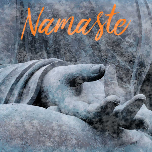 Zenful Namaste Poster Print by Marcus Prime