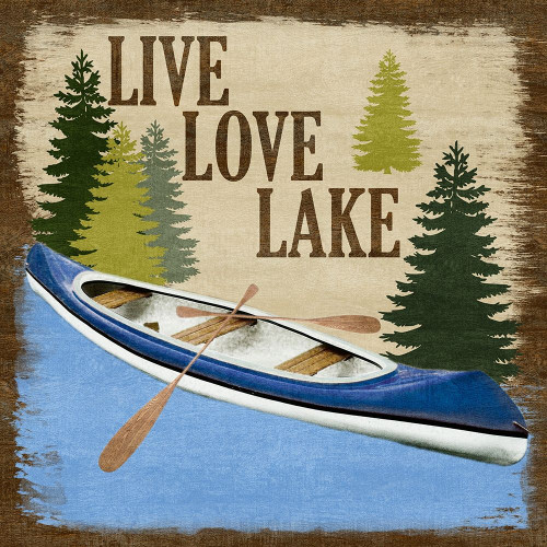 Live Love Lake Poster Print by Marcus Prime - Item # VARPDXMPSQ125A