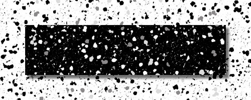 Black White Speckles Poster Print by Mlli Villa - Item # VARPDXMVPL071A