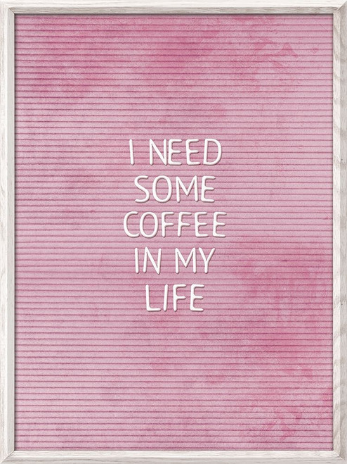 Coffee In My Life Poster Print by Mlli Villa - Item # VARPDXMVRC100A