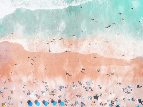 Bright Beaching Out  Poster Print by Mlli Villa - Item # VARPDXMVRC108B