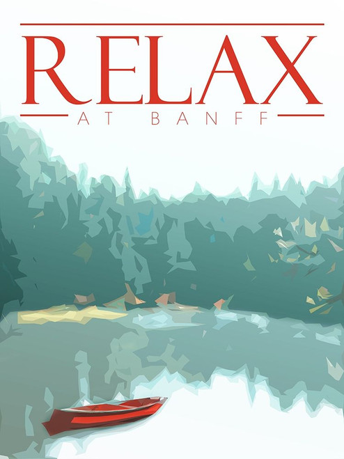 Relax At Banff Poster Print by Mlli Villa - Item # VARPDXMVRC215B