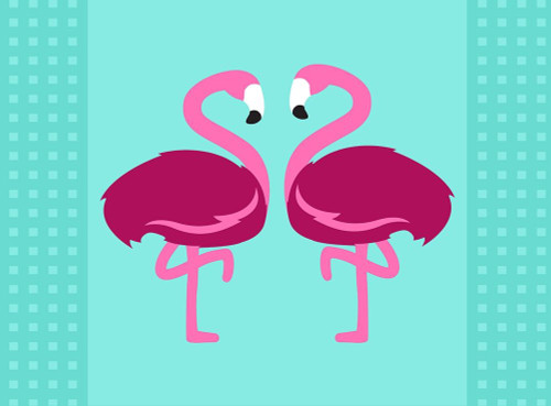 Flamingo  Poster Print by Mlli Villa - Item # VARPDXMVRC351A