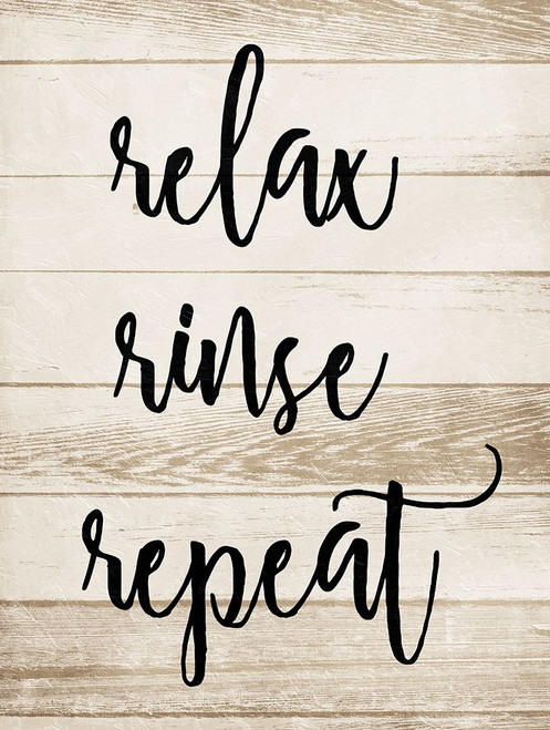 Relax Rinse Repeat Poster Print by Mlli Villa - Item # VARPDXMVRC394E