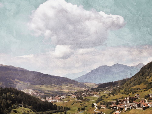 Look At The Clouds Poster Print by Mlli Villa - Item # VARPDXMVRC401A