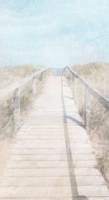 Lets Walk To The Beach Poster Print by Mlli Villa