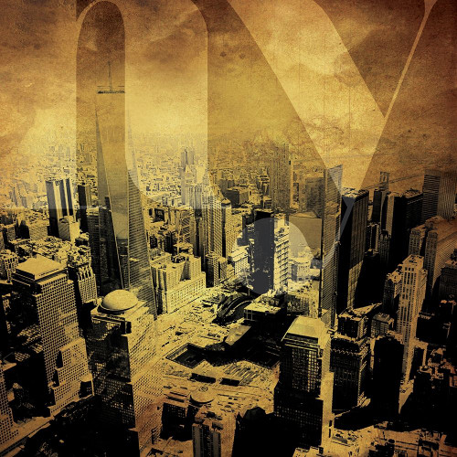 Golden NY Poster Print by Mlli Villa - Item # VARPDXMVSQ004A