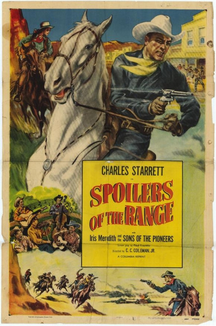 Spoilers of the Range Movie Poster Print (27 x 40) - Item # MOVAH1641