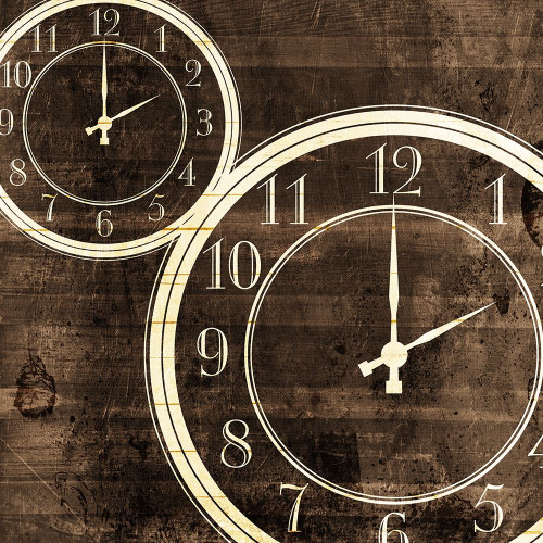 Wood Clocks Poster Print by Mlli Villa - Item # VARPDXMVSQ351A