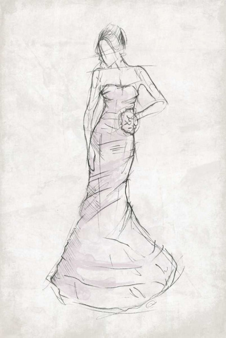 Fashion Dress Poster Print by OnRei OnRei - Item # VARPDXONRC015A