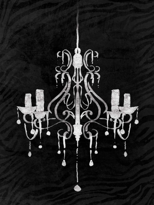 Black Chandelier 1 Poster Print by OnRei OnRei - Item # VARPDXONRC023A