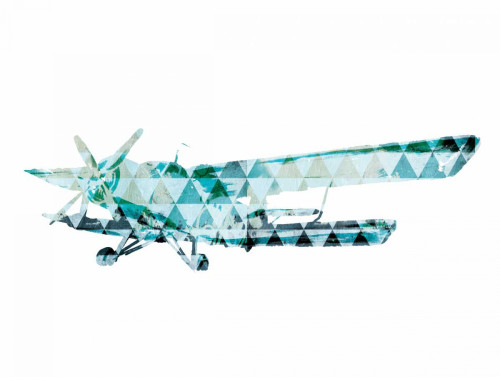 Sky Plane Triangles Poster Print by OnRei OnRei - Item # VARPDXONRC117A