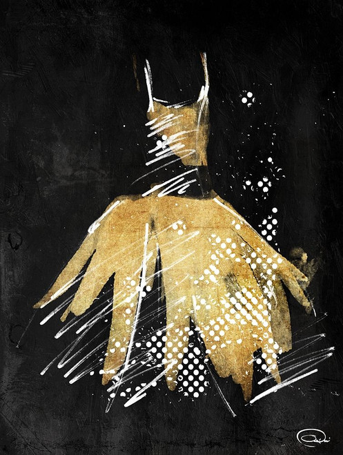 Gold Dress White Dots Poster Print by OnRei OnRei - Item # VARPDXONRC200A