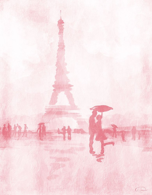 Blush Rain Poster Print by OnRei OnRei - Item # VARPDXONRC201A