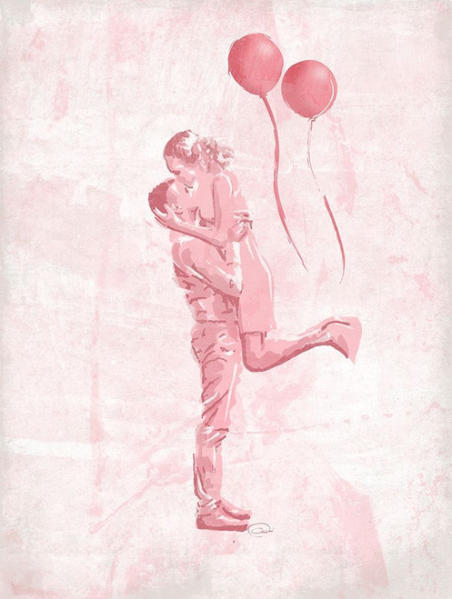 Hug In The Blush Poster Print by OnRei OnRei - Item # VARPDXONRC202B