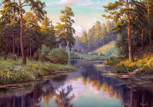 Forest river Poster Print by Igor Prishchepa - Item # VARPDXPI29