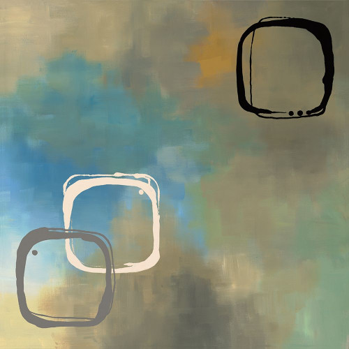 Retro Aqua I Poster Print by Laurie Maitland - Item # VARPDXPML123