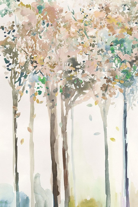 Golden Trees II  Poster Print by Allison Pearce