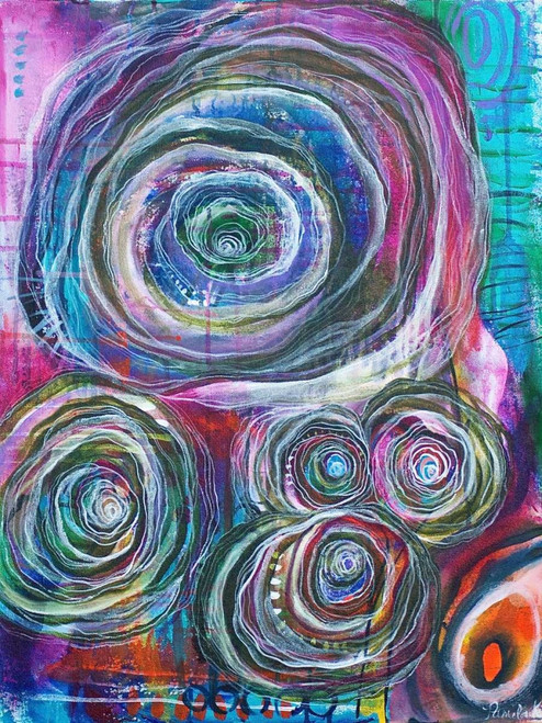 Circular Abstraction Poster Print by Pam Varacek - Item # VARPDXPVRC064A