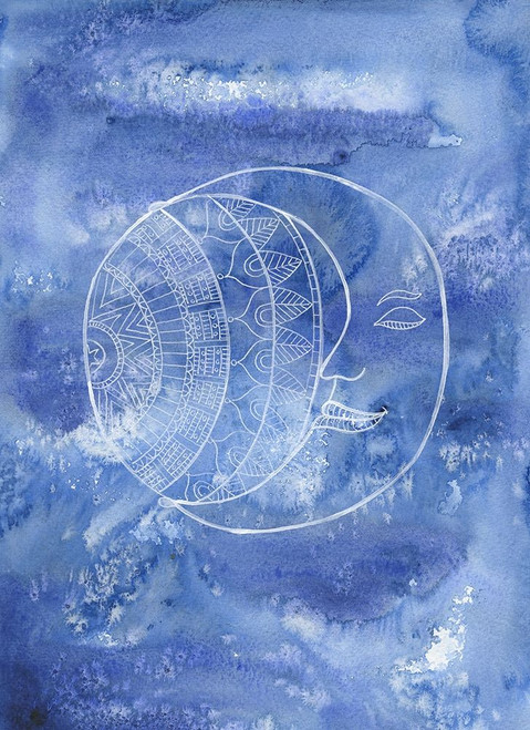 Hugged By The Moon Poster Print by Pam Varacek - Item # VARPDXPVRC126A