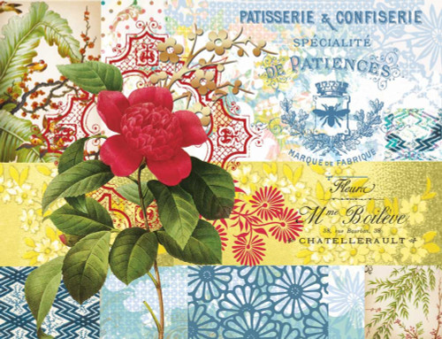 Boho Patchwork Poster Print by Candace Allen - Item # VARPDXQCARC027