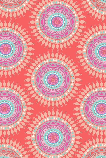 Bright Boho Bedding Poster Print by Candace Allen - Item # VARPDXQCARC051A