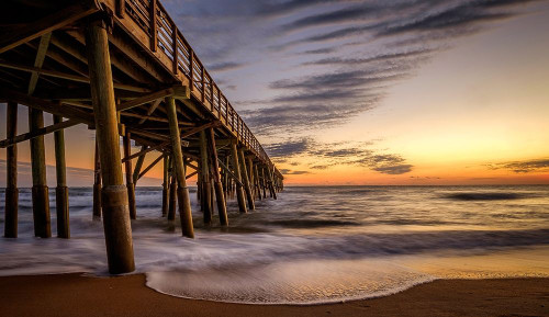 Sunset At The Beach Poster Print by Glenn Taylor - Item # VARPDXQGTRC161