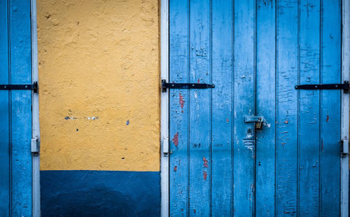 Blue Entrance Poster Print by Glenn Taylor - Item # VARPDXQGTRC175