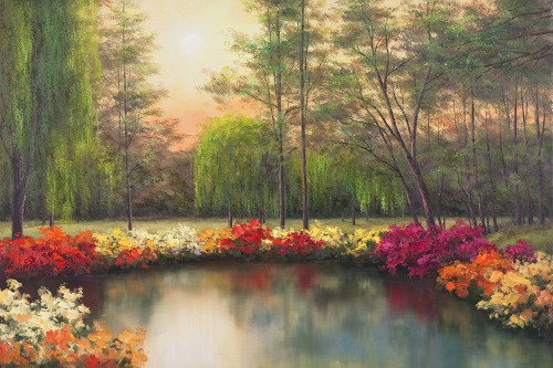 Autumn Sunset Poster Print by Diane Romanello - Item # VARPDXR627D Autumn Sunset Poster Print by Diane Romanello - Item # VARPDXR627D