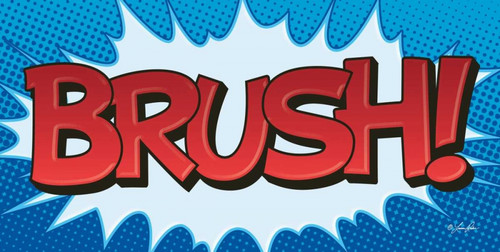 Superhero Brush! Poster Print by Lauren Rader - Item # VARPDXRAD1140