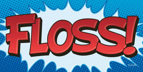 Superhero Floss! Poster Print by Lauren Rader - Item # VARPDXRAD1141