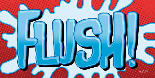 Superhero Flush! Poster Print by Lauren Rader - Item # VARPDXRAD1142