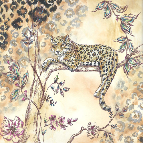 Leopard on neutral I Poster Print by Tre Sorelle Studios Tre Sorelle Studios - Item # VARPDXRB13574TS