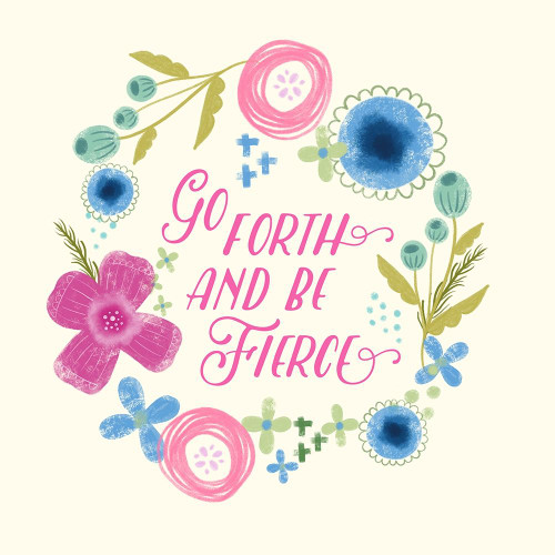 Fierce Girl Pink I Poster Print by Noonday Design Noonday Design - Item # VARPDXRB13584ND Fierce Girl Pink I Poster Print by Noonday Design Noonday Design - Item # VARPDXRB13584ND
