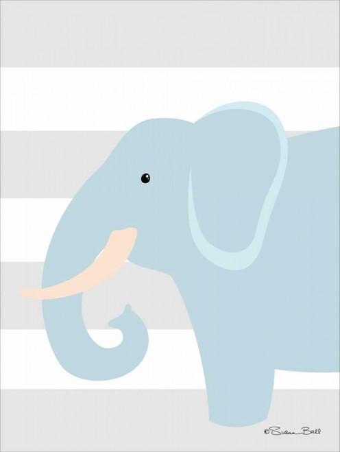 Elephant Stripe Poster Print by Susan Ball - Item # VARPDXSB442A