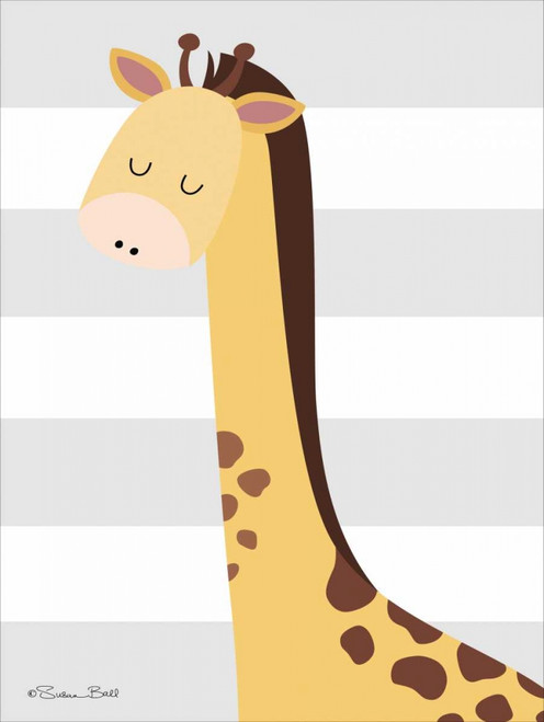 Giraffe Stripe Poster Print by Susan Ball - Item # VARPDXSB444A