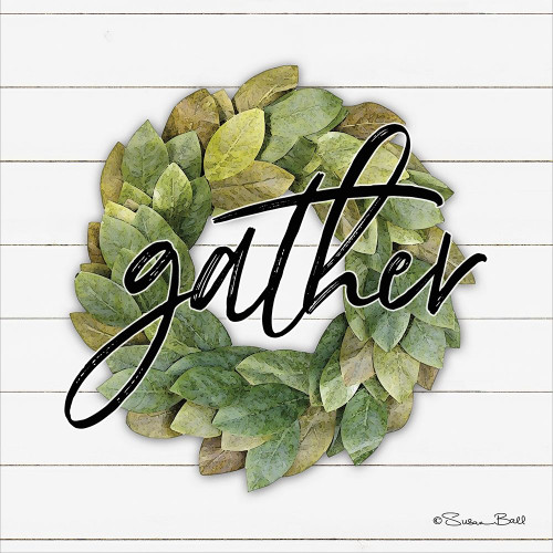 Gather Wreath Poster Print by Susan Ball - Item # VARPDXSB579