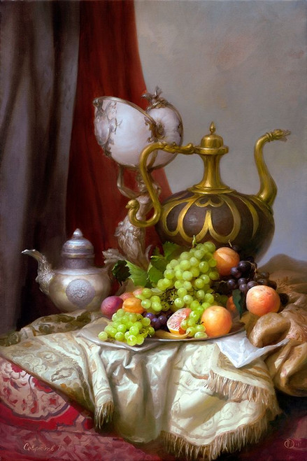 Still life with a Dutch glass Poster Print by Dmitry Sevryukov - Item # VARPDXSD7 Still life with a Dutch glass Poster Print by Dmitry Sevryukov - Item # VARPDXSD7