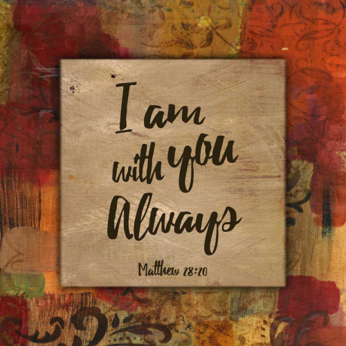 I am with you always Autumn Blooms Poster Print by Smith Haynes - Item # VARPDXSH5SQ029A