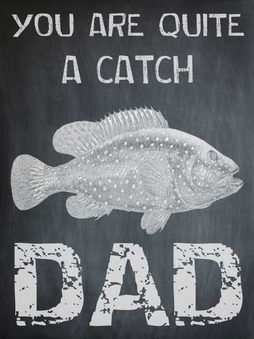 You Are A Catch Dad Poster Print by Sheldon Lewis - Item # VARPDXSLBRC299A