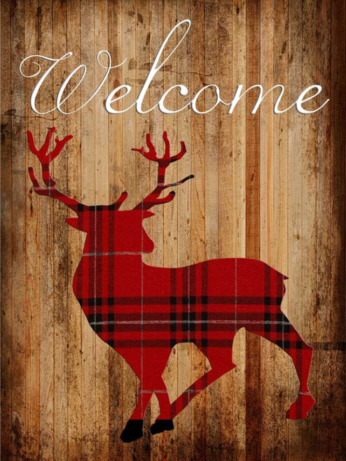 Holiday Deer Poster Print by Sheldon Lewis - Item # VARPDXSLBRC367A