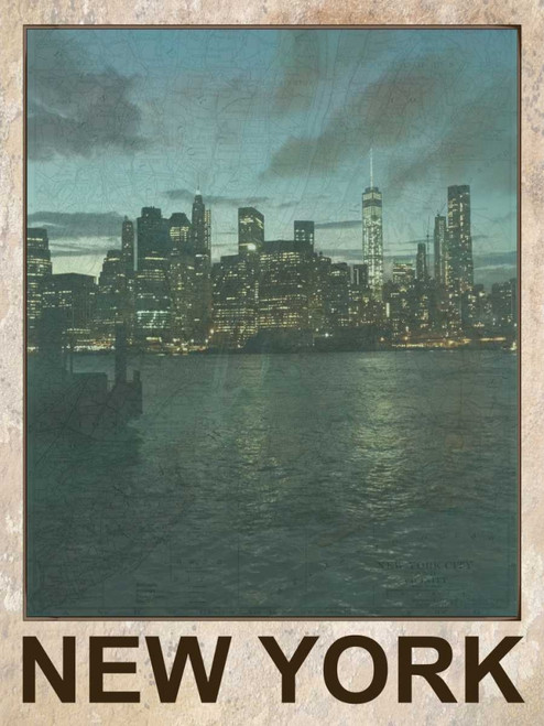 New York Night 2 Poster Print by Sheldon Lewis - Item # VARPDXSLBRC373D