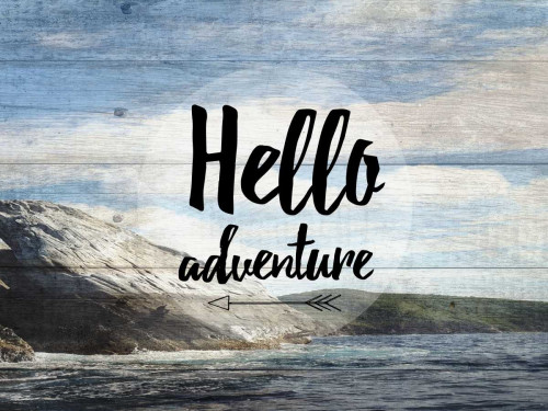 Hello Adventure Poster Print by Sheldon Lewis - Item # VARPDXSLBRC379A